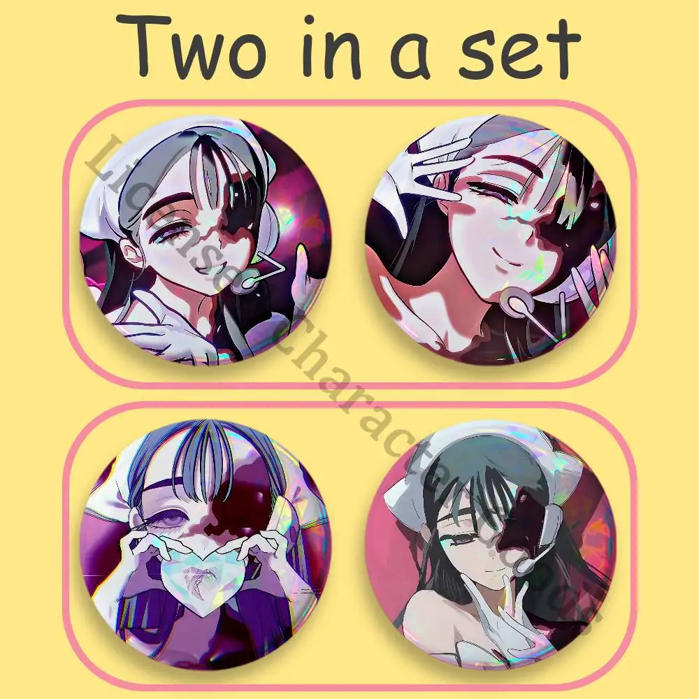 Sua Z-Zombie S-Stage 32mm 58mm 75mm 44mm 25mm Mini Badges Brooches DIY Pins Decorations Extra large 2-Piece Set