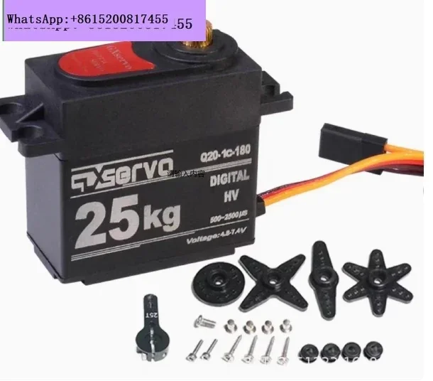 

Servo digital de metal resistente al agua, 35kg, 40kg, brazo 25T de alta velocidad para 1/8 Sercos rc1/10 RC baja,