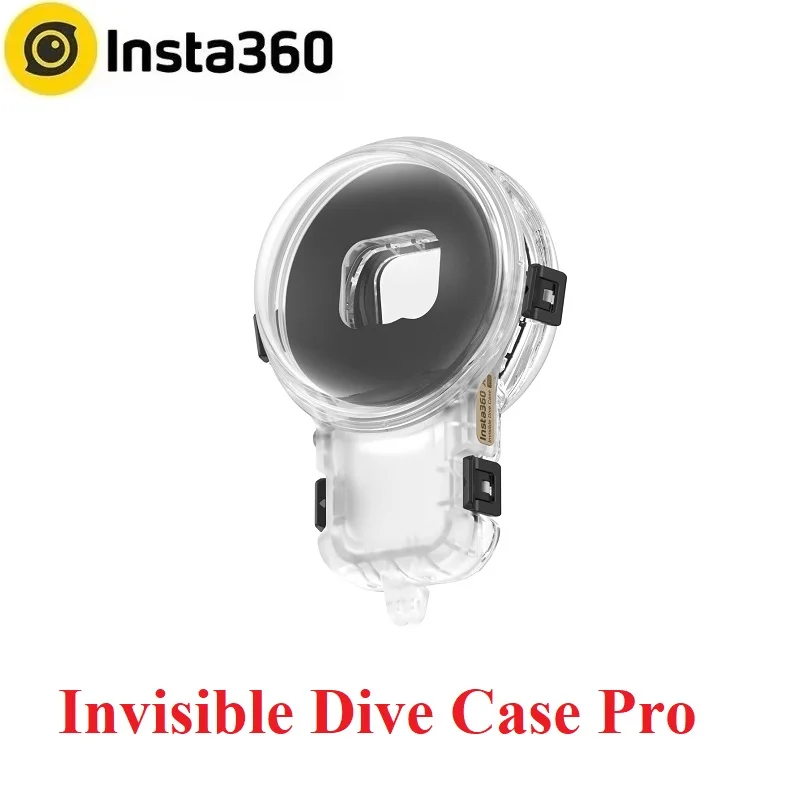 Insta360 X5 حافظة غوص غير مرئية Pro مقاومة للماء حتى 164 قدم (50 مترًا) لملحقات Insta 360 x5 الأصلية