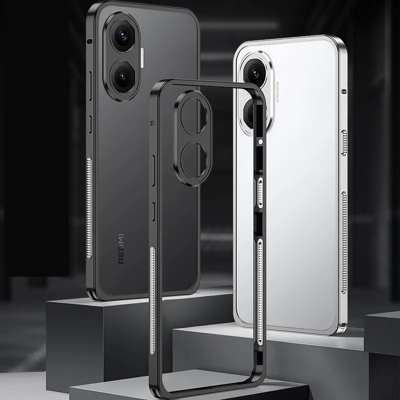 

Алюминиевый металлический чехол-бампер для POCO X7 Pro 5G, аксессуары для телефонов с защитой объектива камеры