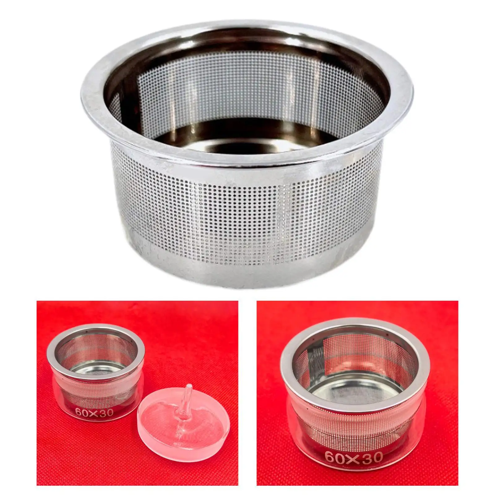 Watch Parts Cleaner Basket Easy to Clean Ultrasonic Cleaner Mesh for Worker Watch Oil Holder Cup Watch Movement Cleaner Pot