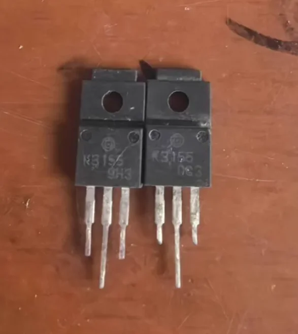 K3155 2SK3155 Original 150V 15A N-channel MOSFET TO-220F Plastic Encapsulation  50PCS