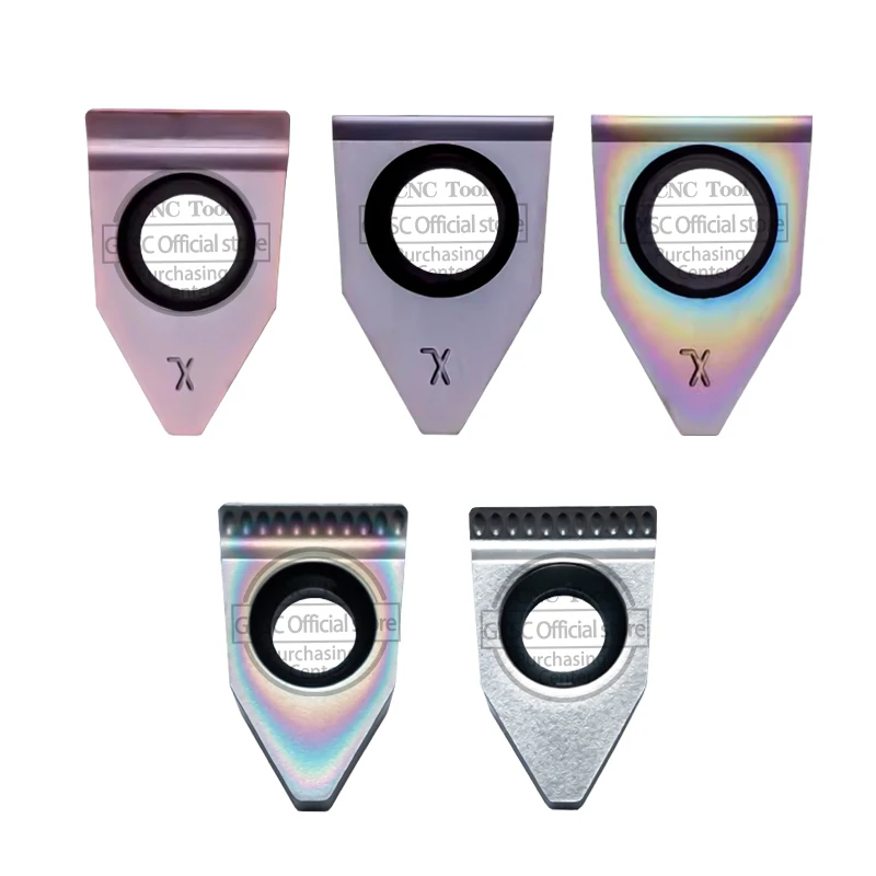 Серия FD 08-R0.6 10-R0.6 12-R1.0 14-R1.0 Высококачественный токарный станок с числовым программным управлением Твердосплавные вставки Лезвие для обработки канавок Режущие инструменты Часть