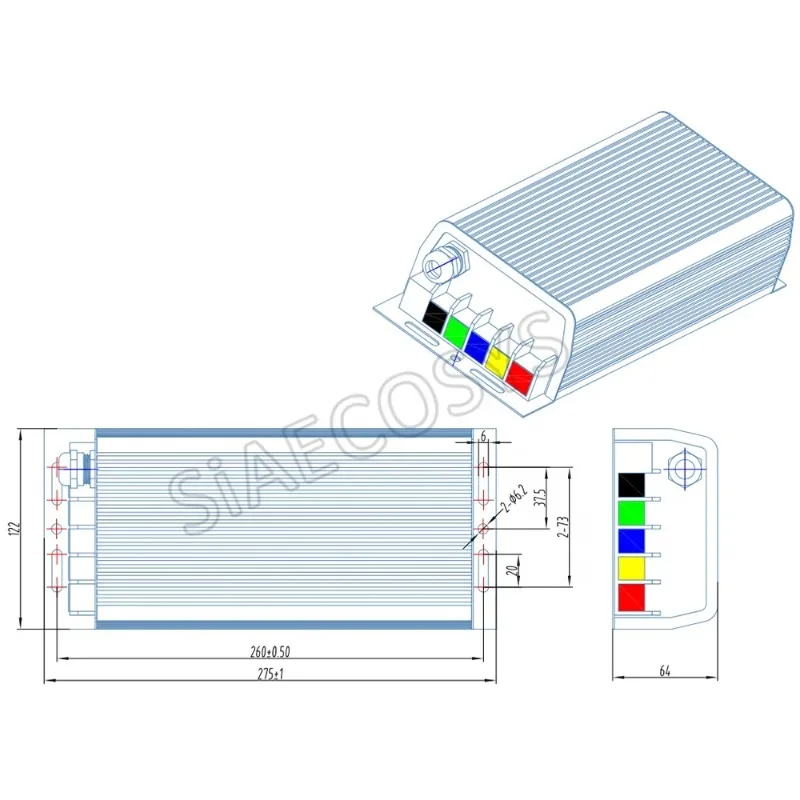 Sabvoton SVMC72150 V2 72 فولت 3000 واط الأكثر مبيعًا وحدة تحكم الدراجة الإلكترونية 150a للأنظمة الكهربائية للدراجات النارية