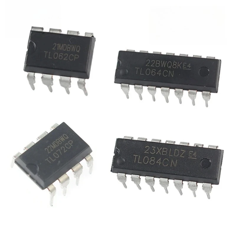 10/30pcs New Original DIP IC Chip Kit TL062 TL064 TL072 TL074 TL082 TL084 Audio Amplifier DIP Package