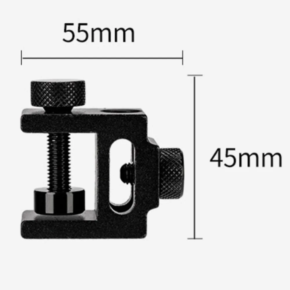 Adjustable Light Clamp For RV Pole Fixing Style A 65 65 Cm Lantern Stand Clip Wide Compatibility Aluminum Alloy