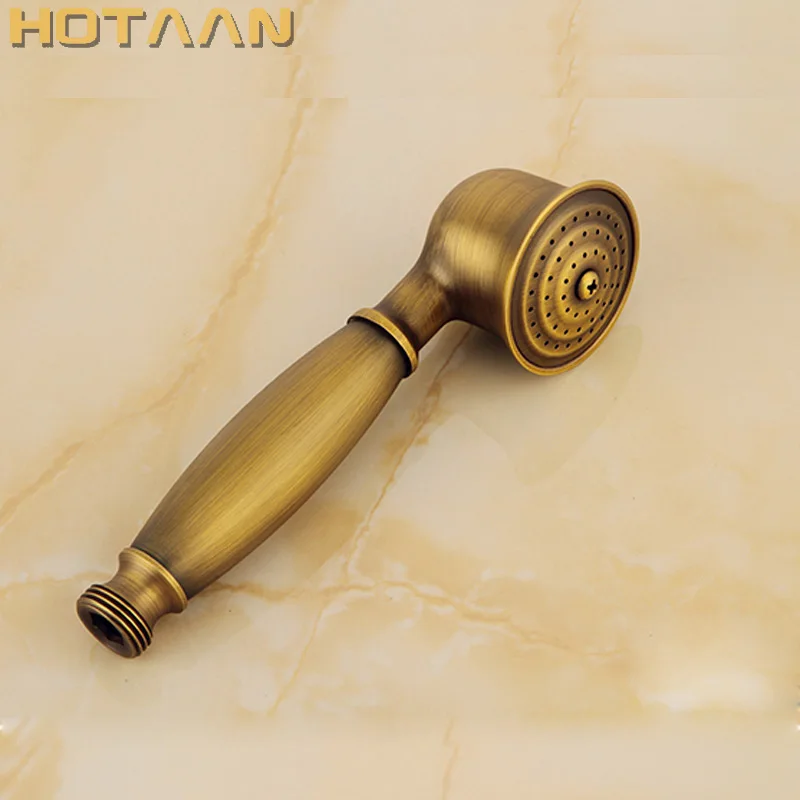 Antique Brass Hand shower Set Brass hand shower +1.5M Shower Hose Pipe+Hand Shower Holder