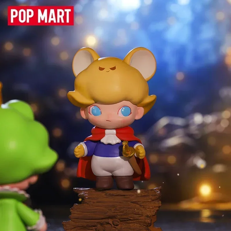 Caja ciega de la serie de cuento de hadas Pop Mart Dimoo, bolsa de adivinación, caja misteriosa, juguetes, figura de Anime, muñeca cortada, adornos de escritorio, colección de regalos