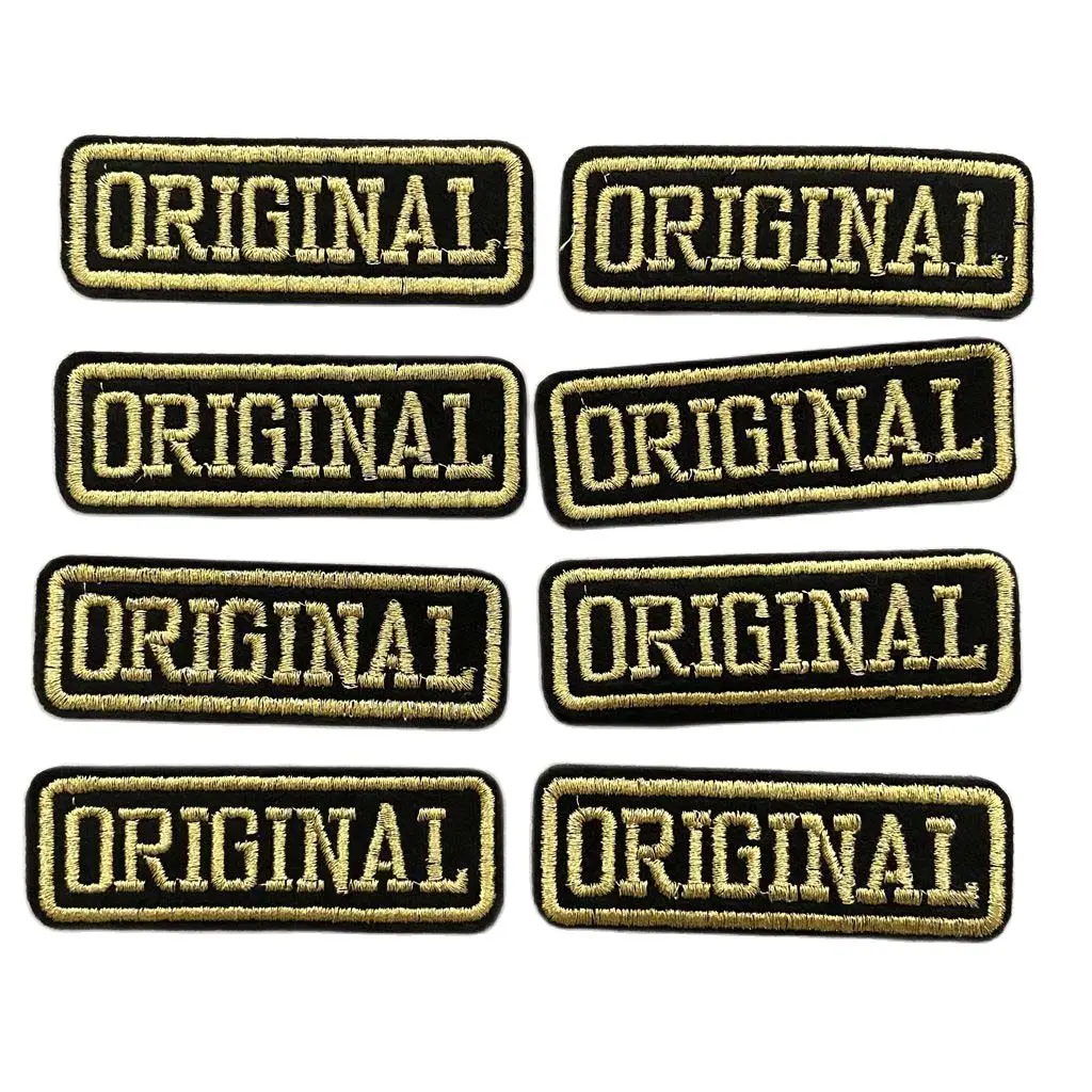 SMALL ORIGINAL Patch Iron On Embroidered Patches For Clothing Fabric Sewing Accessories Spotify Premium Costura Macrame PARCHES