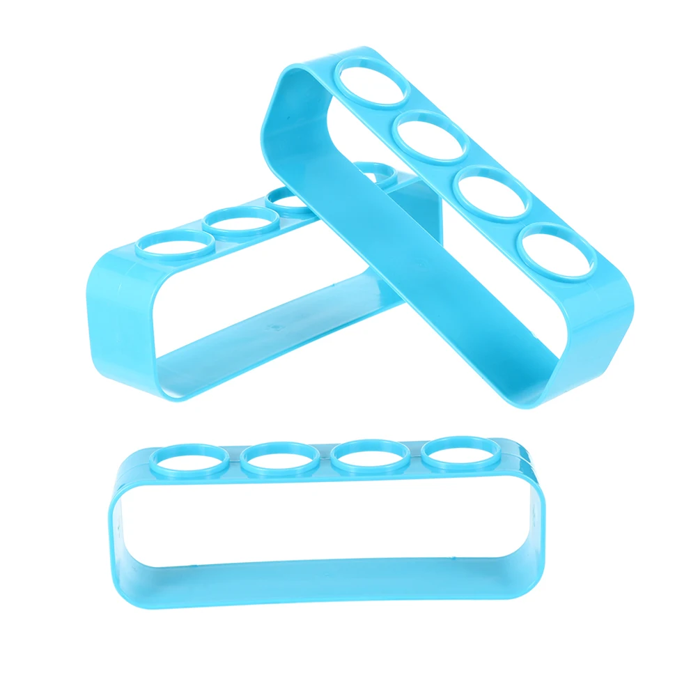 

3pcs Test Rack Plastic Kids Science Experiment Stand Plastic Tube Rack Lab Accessories Storage HOLDER Test Tube Stand