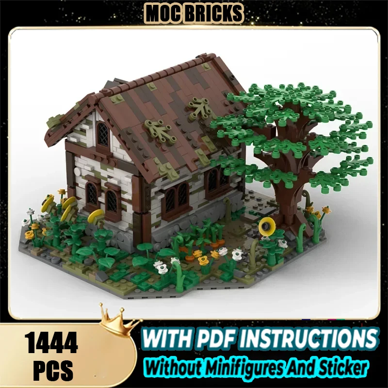 

Street View Model Model Moc Building Blocks Rural House Model Technology Brick DIY Assembly Construction Toy Holiday Gifts