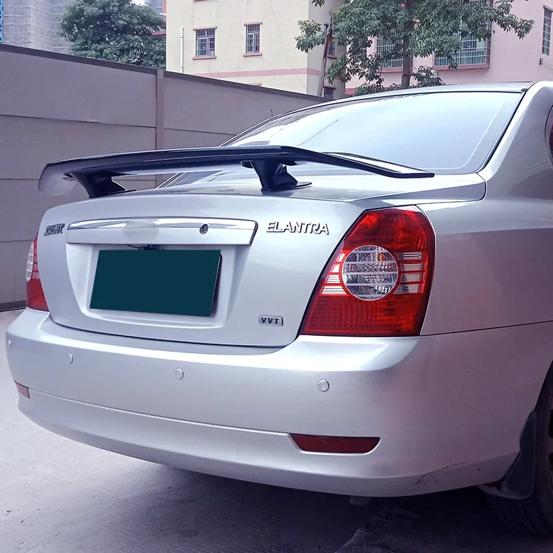 

Spoiler Universal Carbon Surface Car Rear Wing Tail Spoiler For Hyundai Elantra