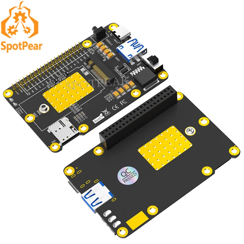 Raspberry pi m.2 4g/5g e lte chapéu gsm/gprs/edge para rm500/sim8200/gm800 para samsung artik/rock64/asus tinker/latte panda