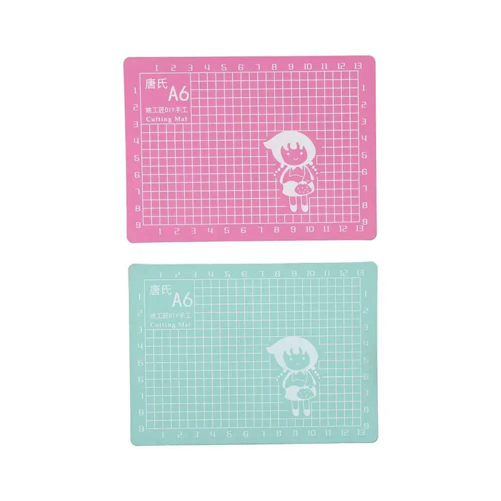 Mini Repair Tools DIY Crafts Workbench Sewing Patchwork Mats A6 Gridded Cutting Mat Paper Cutting Board Engraving Board