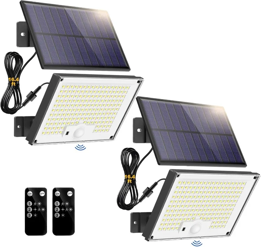 

Motion-sensitive solar safety wall lights are suitable for outdoor landscape gardens