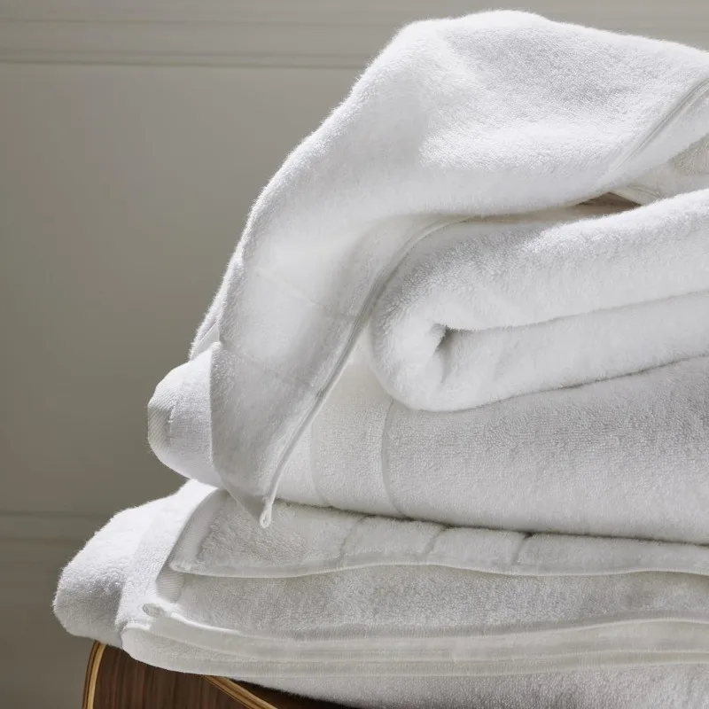 Super-Plush Turkish Cotton Bath Towels - Set of 2, 100% Cotton | Best Luxury Spa Towels