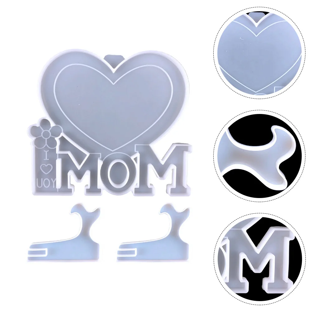 

1 Set Silicone Mold For Diy Photo Frame Craft, Mother'S Day Picture Frame Mold, Epoxy Resin Art, Handmade Jewelry Making Tool,