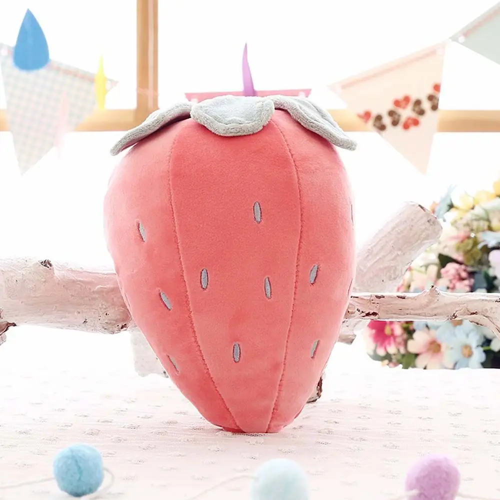 Soft Toy Cushion Plush Pillow Home Decoration Plush Plants Plush Doll Strawberry Plush Stuffed Fruit Plush Toys Stuffed Toys