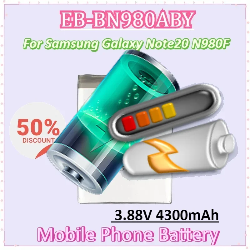 

EB-BN980ABY 3,88 В 4300 мАч Аккумулятор мобильного телефона для Samsung Galaxy Note 20 Note 20 N980F SM-N980F/DS N980