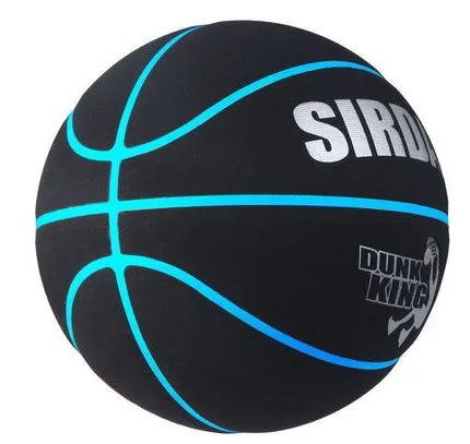 Pelota de baloncesto de cuero de PU para entrenamiento en interiores, pelota de cuero de vaca, de gamuza suave, resistente al desgaste, para exteriores, talla 7