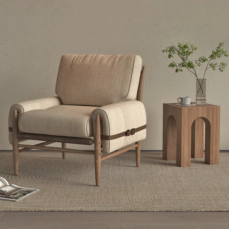 Y  Leisure Chair  Model Fabric Couch Living Room Home Single Seater