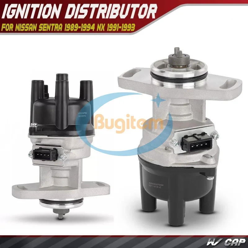 

1PCS New Ignition Distributor 22100-78A00 T4T84471A Compatible With Nissan NX/Pulsar NX/Sentra/Tsuru 1.6 GA16DE 1989-1997