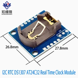 I2C RTC DS1307 AT24C32 Real Time Clock Module For AVR ARM PIC Tiny RTC I2C Modules Memory DS1307 Clock