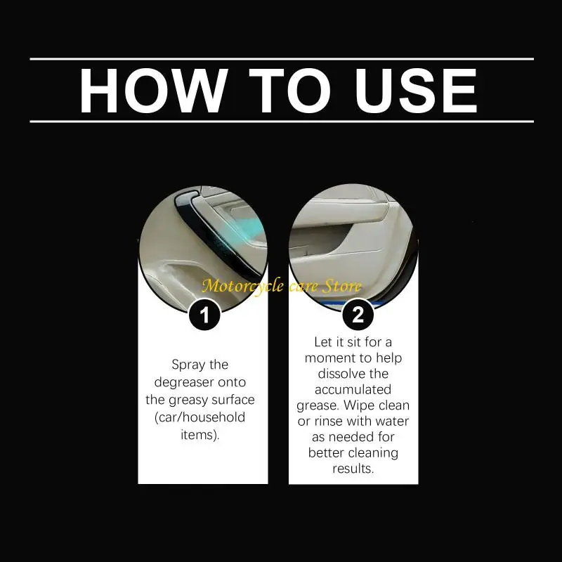 U75F Car Cabin Wipe-Down Cleaner 120 Lemon Scent for Door Trim