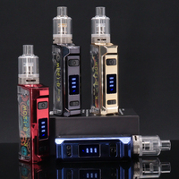 Vape King 40-120W Box Mod Vape Kits 1800Mah Battery 2ml Atomizer Electronic Cigarettes Vaporizer Shisha Pen E Cigarette Kit