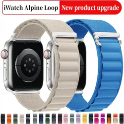 Upgrade Alpine Nylon Strap For Apple Watch Band 11 10 9 8 7 45mm 41mm 42mm 46mm Ultra 3/2 49mm Bracelet Watchband iWatch 6 5 SE