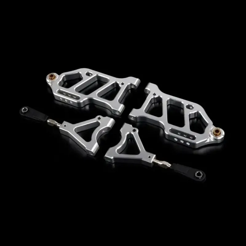 CNC Alloy Front Suspension A Arm Set for for FG Monster Hummer Truck ROVAN BM5 Truck