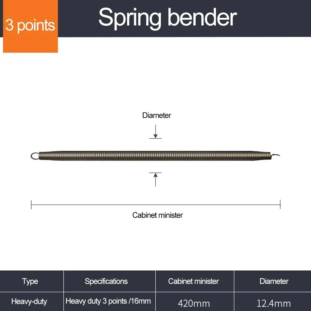 Spring Pipe Bender 16mm 20mm 25mm 32mm PVC Manual Extension Bending Spring Tool Folding Pipe