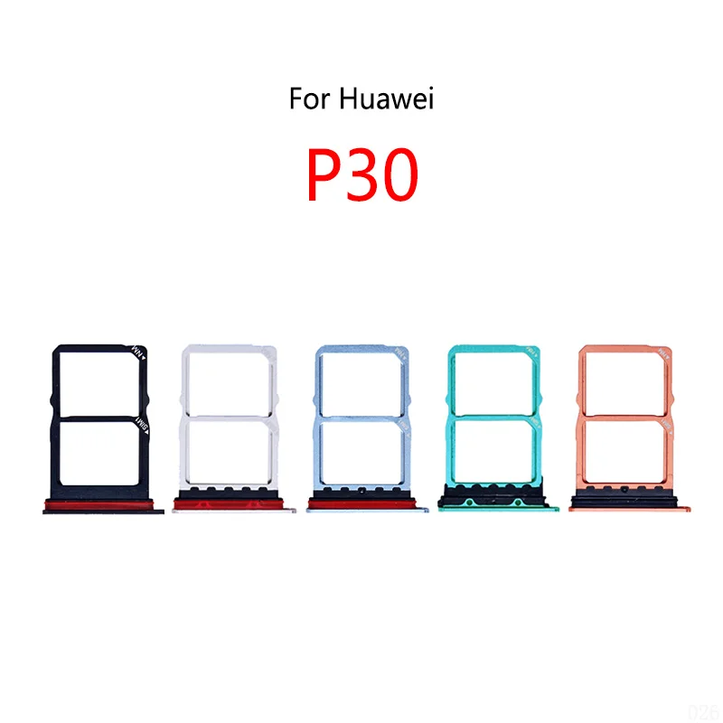 SIM Card Slot Tray Holder Sim Card Reader Socket For Huawei P30 Pro