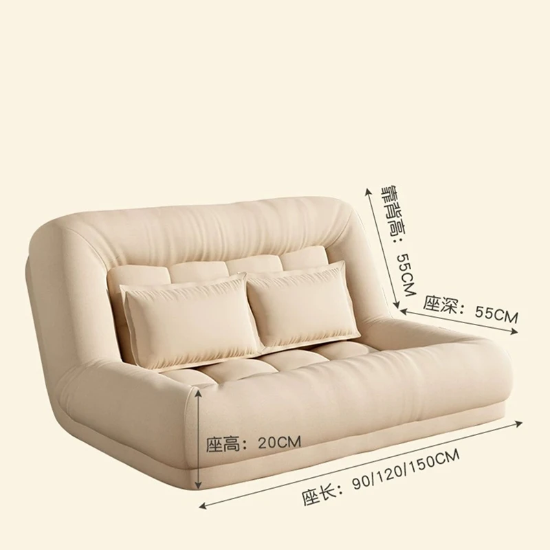 Bedroom Double Bean Bag Sofa Lazy Comfy Foldable Floor Bean Bag Sofa Living Room Lounge Divani Da Soggiorno Salon Furniture