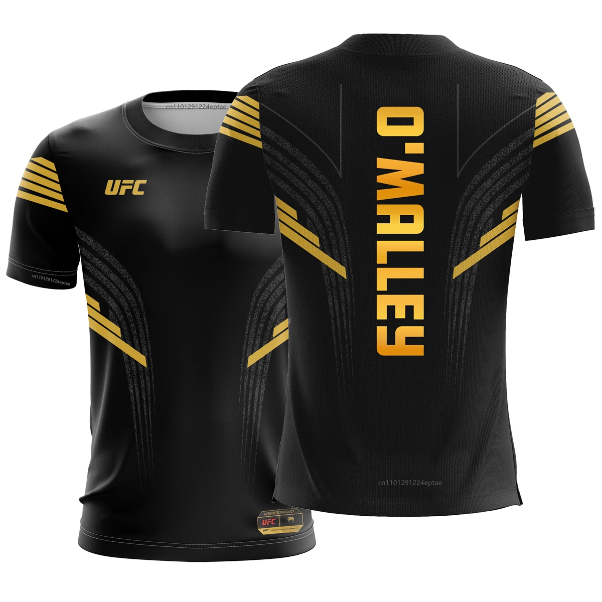 UFC موحدة الملابس O'Malley الملاكمة لاعب ملابس رياضية تي شيرت للرجال الصيف عادية تنفس المتضخم القمم اسم مخصص تيز