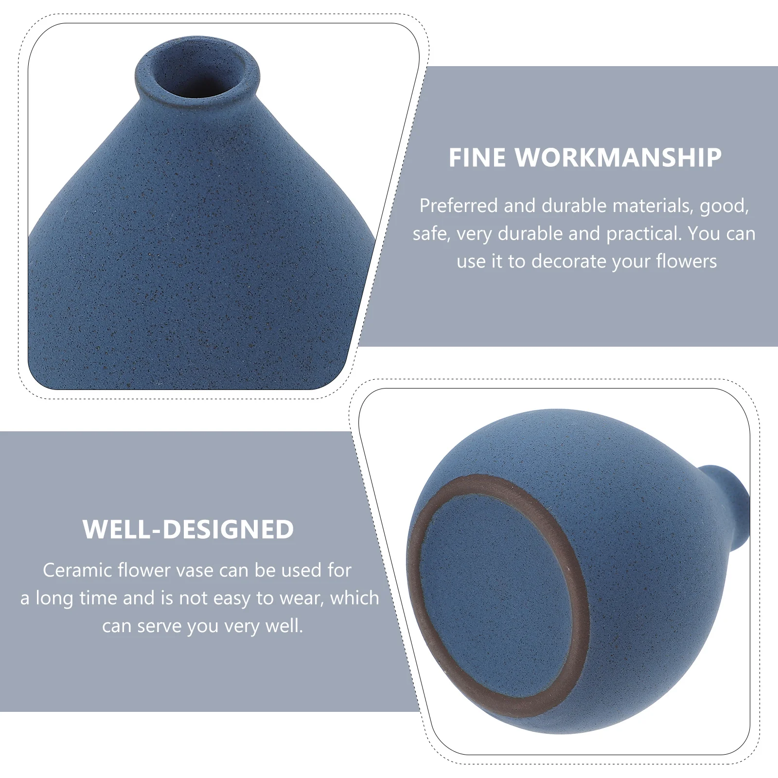 

Modern Ceramic Flower Vase Small Vase for Home Office Table Dried Floral Arrangement Ceramic Vases Decorative Plant Pot