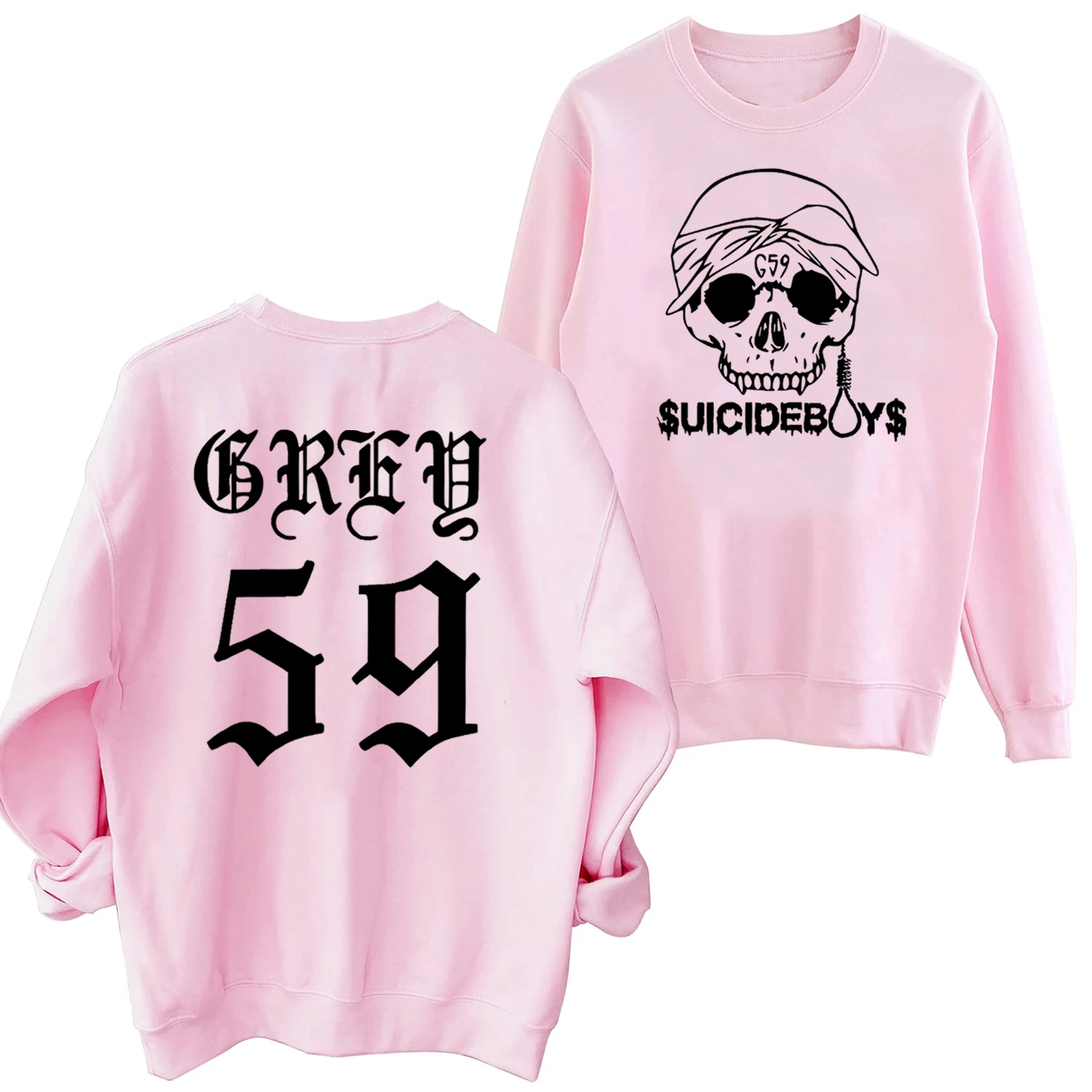 Suicideboys Crewneck Hoodie G59 Tour 2023 Oversized Sweatshirt Gift for Suicideboys Fan Unisex Pullover Tops