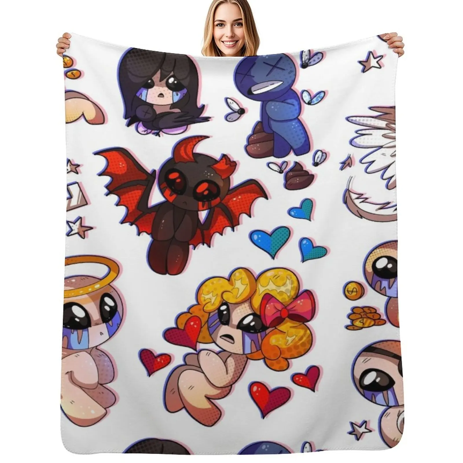 

TBOI Throw Blanket Cozy Microfiber Throw Blanket for Home Bedroom
