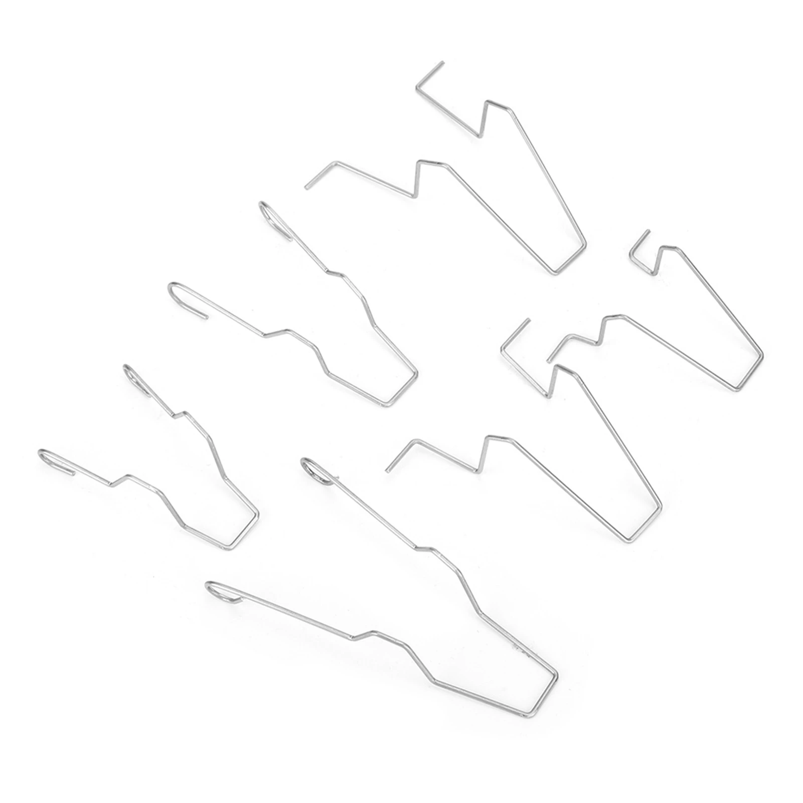 5ZHSFULLKIT 6PCS Headlight Bulb Retaining Spring Clips Steel for H1 H3 H4 H7 Headlamp Replacement For Auto Electrical Parts