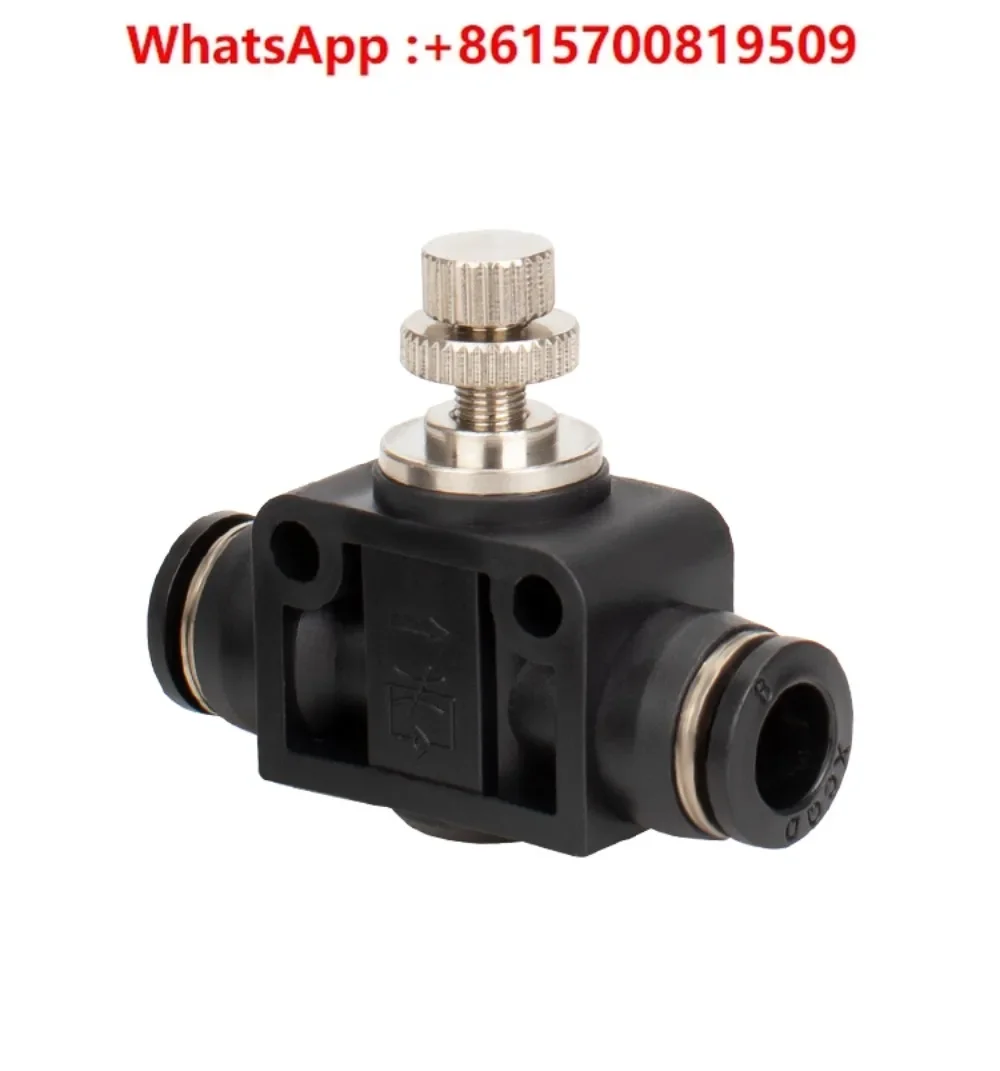 SA04 - 06-08-10 - 12/HVFF- 8-10-12 Manual Switching Pipeline Throttle Valve, Speed Control Pack 5 Pieces