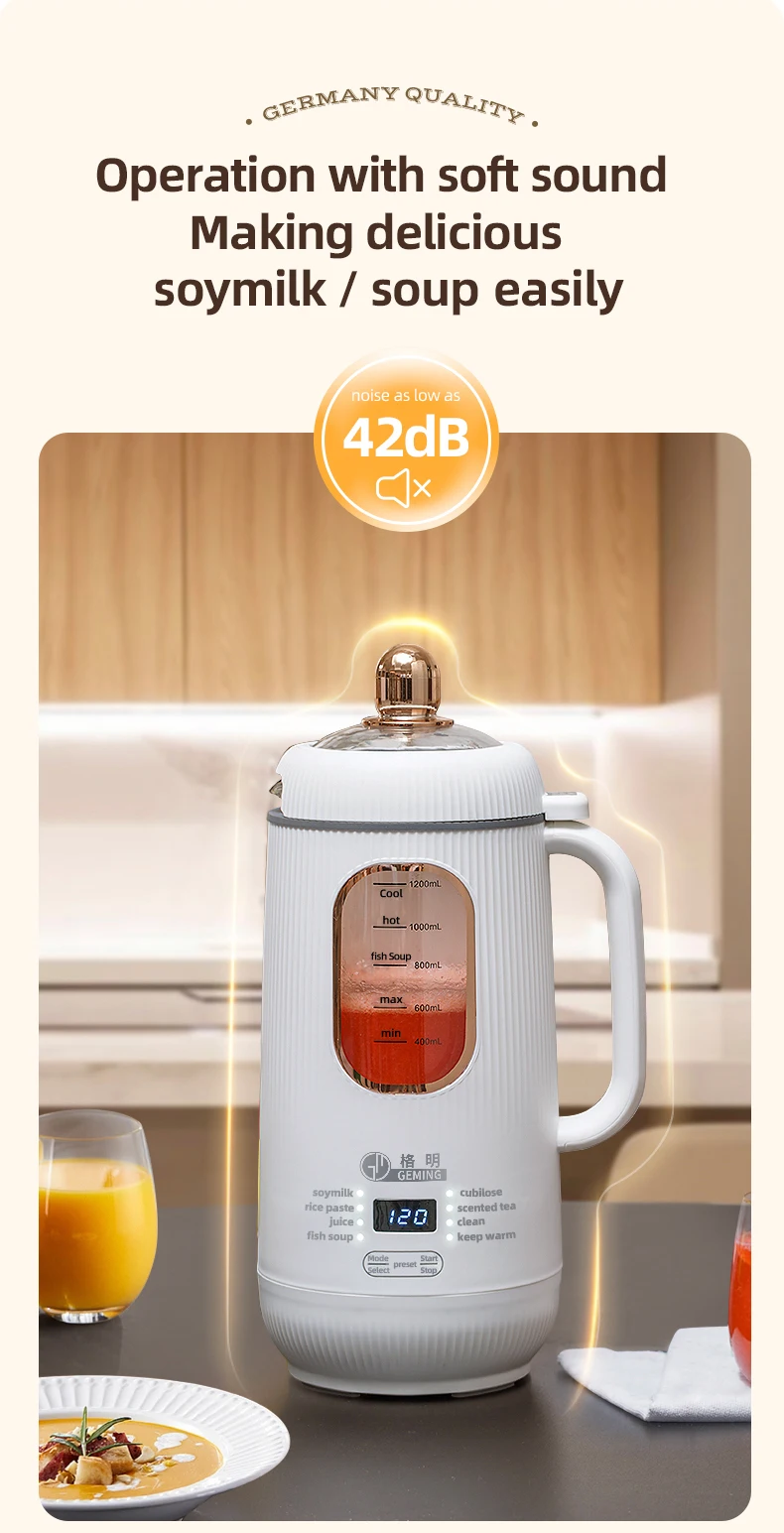 OEM ODM ポータブルキッチン家電小型ジューサーブレンダー & 豆乳メーカー