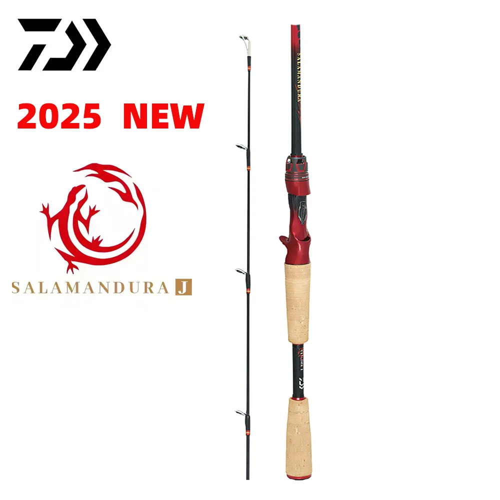 2025 دايوا جديد سلاماندورا J 2 أقسام الغزل/الصب الصيد رود ألياف الكربون الصيد قضبان #2