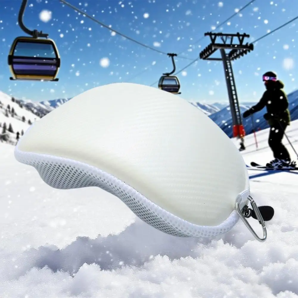 صندوق حملق التزلج على الجليد نظارات حامية نظارات سحاب حقيبة صلبة الشتاء في الهواء الطلق دراجة نارية ركوب الدراجات الملحقات #3