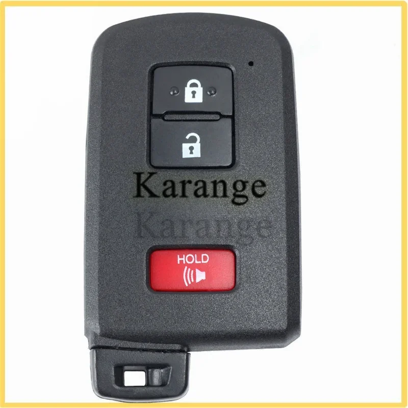 89904-0E091 Smart Remote Car Key for Toyota Land Cruiser Tacoma Highlander Hybrid, Fob 312MHz 314MHz - A8 Chip - HYQ14FBA