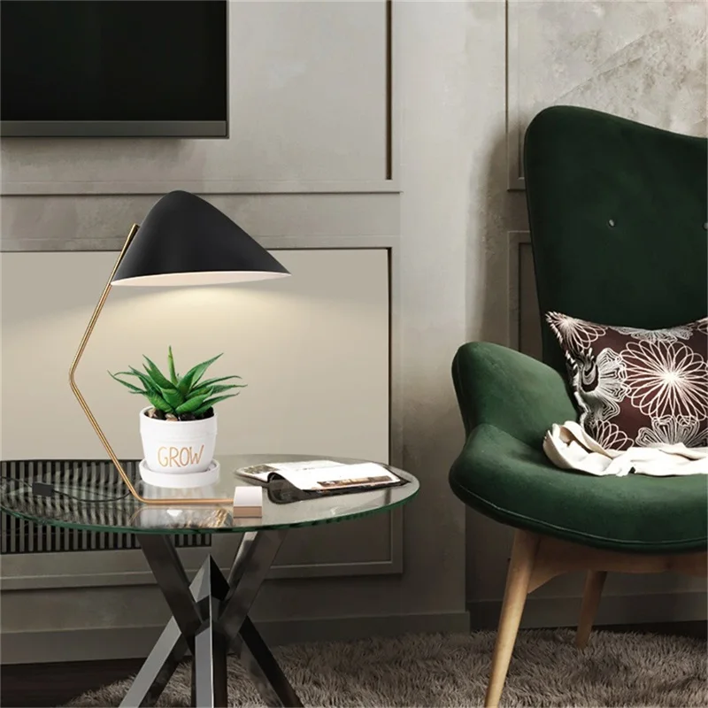 TYLA Nordic Table Lamp Postmodern Creative Design LED Desk Light Decor For Home Bedroom Bedside Study