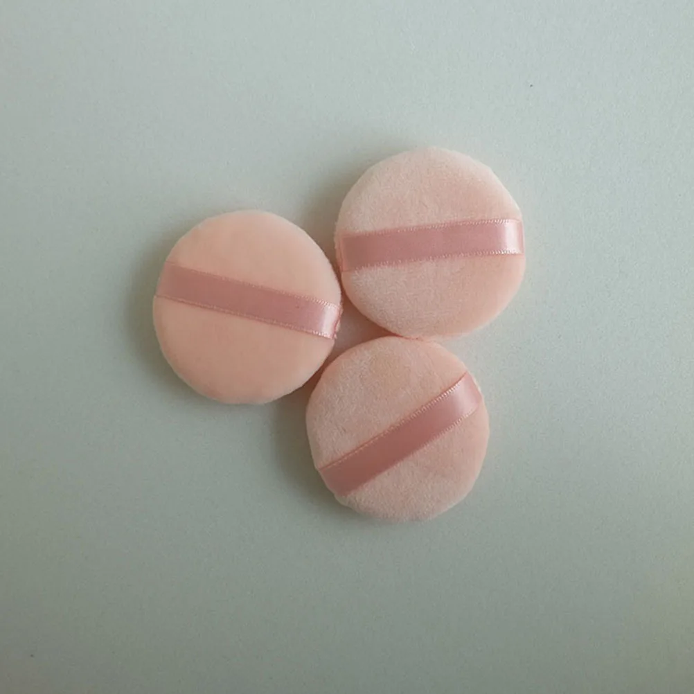

8 Pcs Powder Puff Makeup Pads Applicator Sponge Round Sponges Loose Press Dusting Compact Size Women Makeup Tools