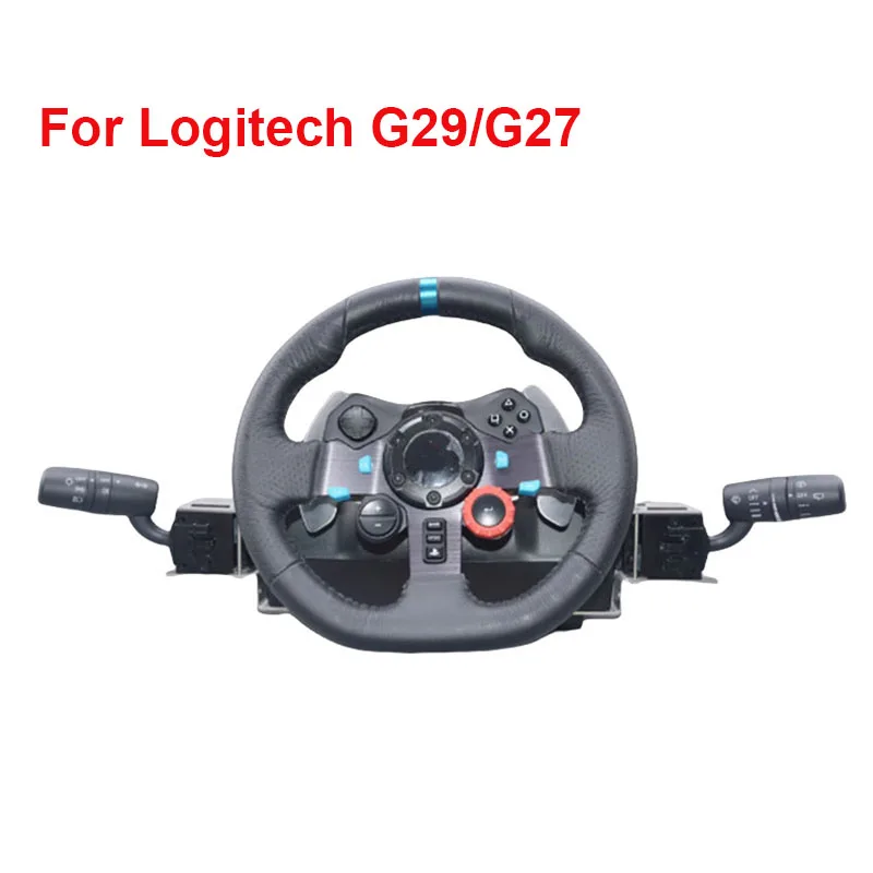 DIY Steering Wheel Turn Signal Wiper Lever Switch For ETS2 Truck Simulator MOD For Logitech G29/G27 Thrusmaster T300RS Simagic