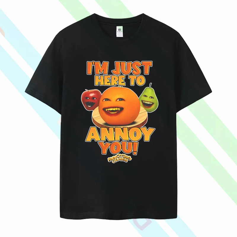 الصيف مضحك مزعج البرتقال جيرسي 100٪ القطن الخالص الطباعة قصيرة الأكمام المحملة حجم S 3XL أفضل هدية عيد ميلاد #1