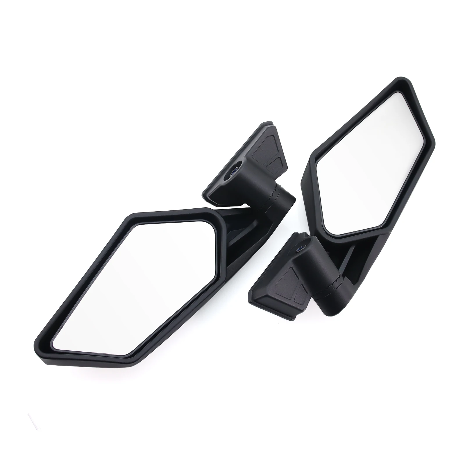 2Pcs UTV Rearview Side View Mirrors Adjustable For Can Am Maverick X3 Max Turbo R 2017-2022 Accessories