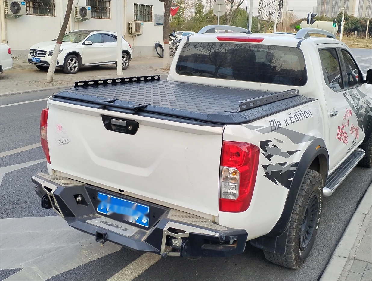 High Quality Vehicle exterior Accessories  Aluminum Pickup Truck Hard Lid Cover Retractable Tonneau Cover for  For Ranger custom